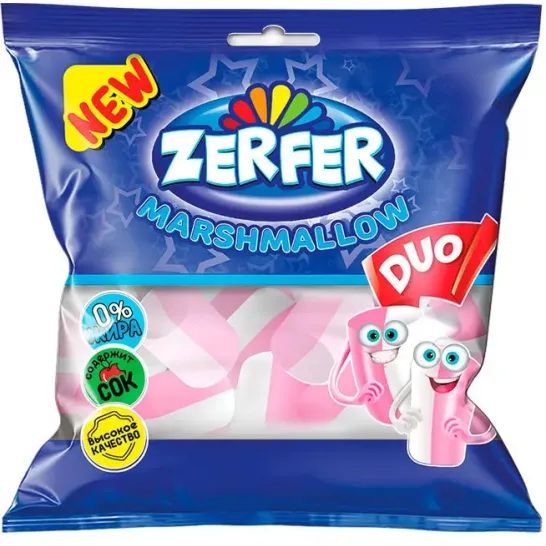 Конфеты Маршмеллоу DUO Zerfer  90 гр. КДВ